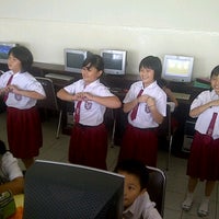 Photo taken at Dharma Suci School and Temple by Adrian L. on 3/15/2012
