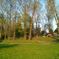 Photo taken at Branický park by Filip E. on 4/30/2012