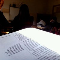 Photo taken at Liceo Classico Bertrand Russell by Giovanni N. on 2/27/2012