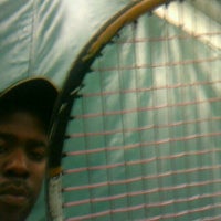 Photo taken at Chambers Street Tennis Court by andy S. on 3/23/2012