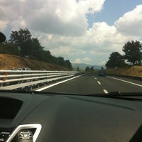 Photo taken at Autostrada Roma L&amp;#39;aquila by Giorgia G. on 8/14/2012