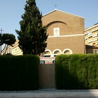 Photo taken at Piazza di Santa Emerenziana by Valentina on 6/27/2012