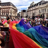 Photo taken at World Pride London 2012 by Keith H. on 7/7/2012