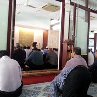 Photo taken at Masjid Abdul Hamid Kampong Pasiran (Mosque) by Sabah B. on 8/6/2012