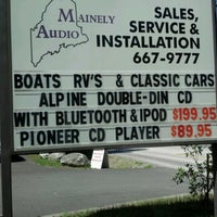 Photo taken at Mainely Audio by Art V. on 7/2/2012