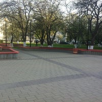Photo taken at Сквер &quot;Камень&quot; by lexatort on 5/4/2012