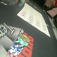 Photo taken at Vegas Hold&amp;#39;em Club by Akira on 4/27/2012