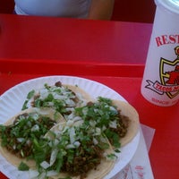 Photo taken at Tacos Mexico by Rafael V. on 9/7/2012