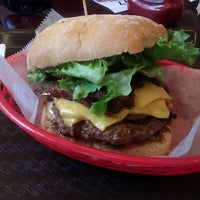 Photo taken at Burger House by Rachel B. on 7/10/2012