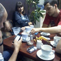 Photo taken at Кофейня 24 by Гриша Б. on 8/18/2012