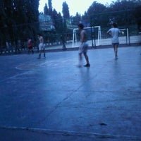 Photo taken at Lapangan Basket SMA 3 by ratna e. on 6/20/2012