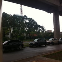 Photo taken at Estacionamento Embaixo da Ponte Estaiada by Hernandes S. on 6/21/2012