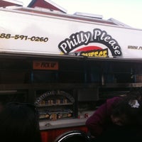 Photo taken at Philly Please Cheese Steaks Truck by Doug M. on 4/6/2012