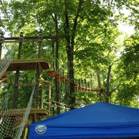 Photo taken at Ohiopyle Zip-line Adventure Course by Charlotte H. on 5/19/2012