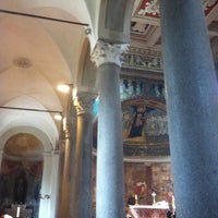 Photo taken at Basilica di Santa Maria in Domnica by Paolo D. on 9/1/2012