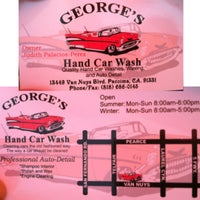 Photo taken at George&amp;#39;s Hand Car Wash by Sindy L. on 8/1/2012
