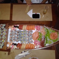 Photo taken at Sushi Yama by Felipe L. on 2/5/2012
