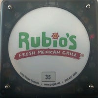 Photo taken at Rubio&amp;#39;s by Roger J. on 5/1/2012