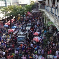 Photo taken at Songkran Festival 2012 by IamAon on 4/15/2012
