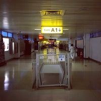 Photo taken at Gate A2 by Jonathan P. on 6/10/2012