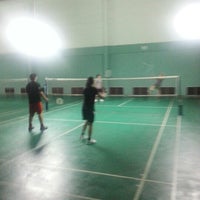Photo taken at BS Badminton RAMA 2 by Tanach B. on 7/26/2012