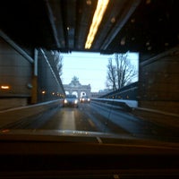 Photo taken at Jubelparktunnel / Tunnel Cinquantenaire by Benjamin D. on 2/4/2012