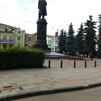 Photo taken at Памятник В. И. Ленину by Gosha . on 7/5/2012