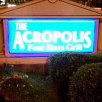 Photo taken at The Acropolis Grill by christian d. on 4/14/2012