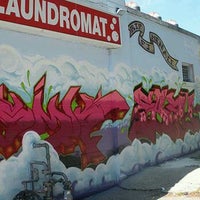 Photo taken at DJ Menace Mural by Jeannee G. on 3/31/2012