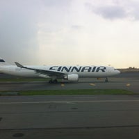 Photo taken at Finnair Flight AY005 by Hugo E. on 5/27/2012