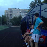 Photo taken at Футбольное Поле Зеленка by ARSENY . on 8/31/2012