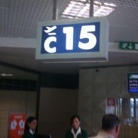 Photo taken at Gate C15 by Dino S. on 6/12/2012