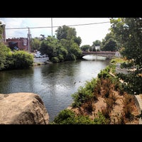 Photo taken at The Canal In Broadripple by Jared H. on 7/17/2012