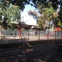 Photo taken at Plaza Virrey Vértiz by Leonardo B. on 3/31/2012
