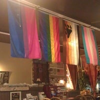 Photo taken at Equal Grounds Coffeeshop &amp;amp; Books by Eros L. on 8/2/2012
