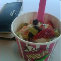 Photo taken at Milkys Frozen Yogurt by Caroline on 4/7/2012