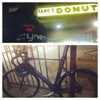 Photo taken at Tang&amp;#39;s Donuts by Coolassmike B. on 9/11/2012