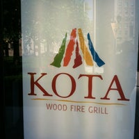Photo taken at Kota Wood Fire Grill by Michael M. on 5/10/2012