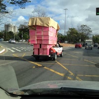 Photo taken at Avenida Vereador João de Luca by Gabriel R. on 8/30/2012