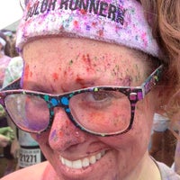 Photo taken at The Color Run by Autumn A. on 7/28/2012