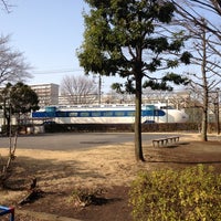 Photo taken at 新幹線電車図書館 by えは e. on 3/6/2012