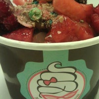 Photo taken at Yo Mama! Frozen Yogurt &amp;amp; Goodies by carolynn b. on 5/18/2012