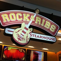 Photo taken at Rock &amp;amp; Ribs Steakhouse by Cecilia D. on 8/26/2012