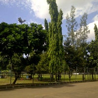 Photo taken at Lapangan ABC Senayan by Novita T. on 2/10/2012