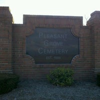 Photo taken at Pleasant Grove Cemetery by Dennis W. on 2/24/2012