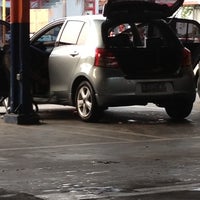 Photo taken at Orlen car wash by Natasya on 8/24/2012