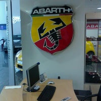 Photo taken at ABARTH center by Alex C. on 8/4/2012