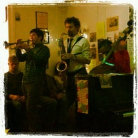 Photo taken at parlour jazz at marjorie eliot&amp;#39;s by Nancy K. on 4/22/2012