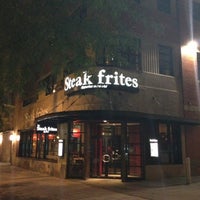 Photo taken at Steak Frites St-Paul by Linda T. on 8/27/2012