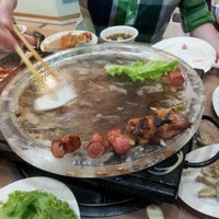 Photo taken at LC Korean Resturant by Ivia A. on 4/17/2012